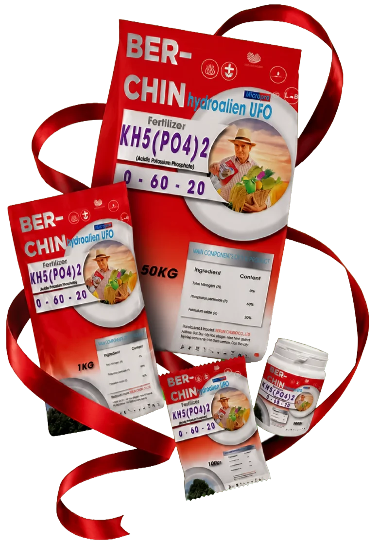 BERLIN® Ber-Chin Hydroalien UFO fertilizer packs